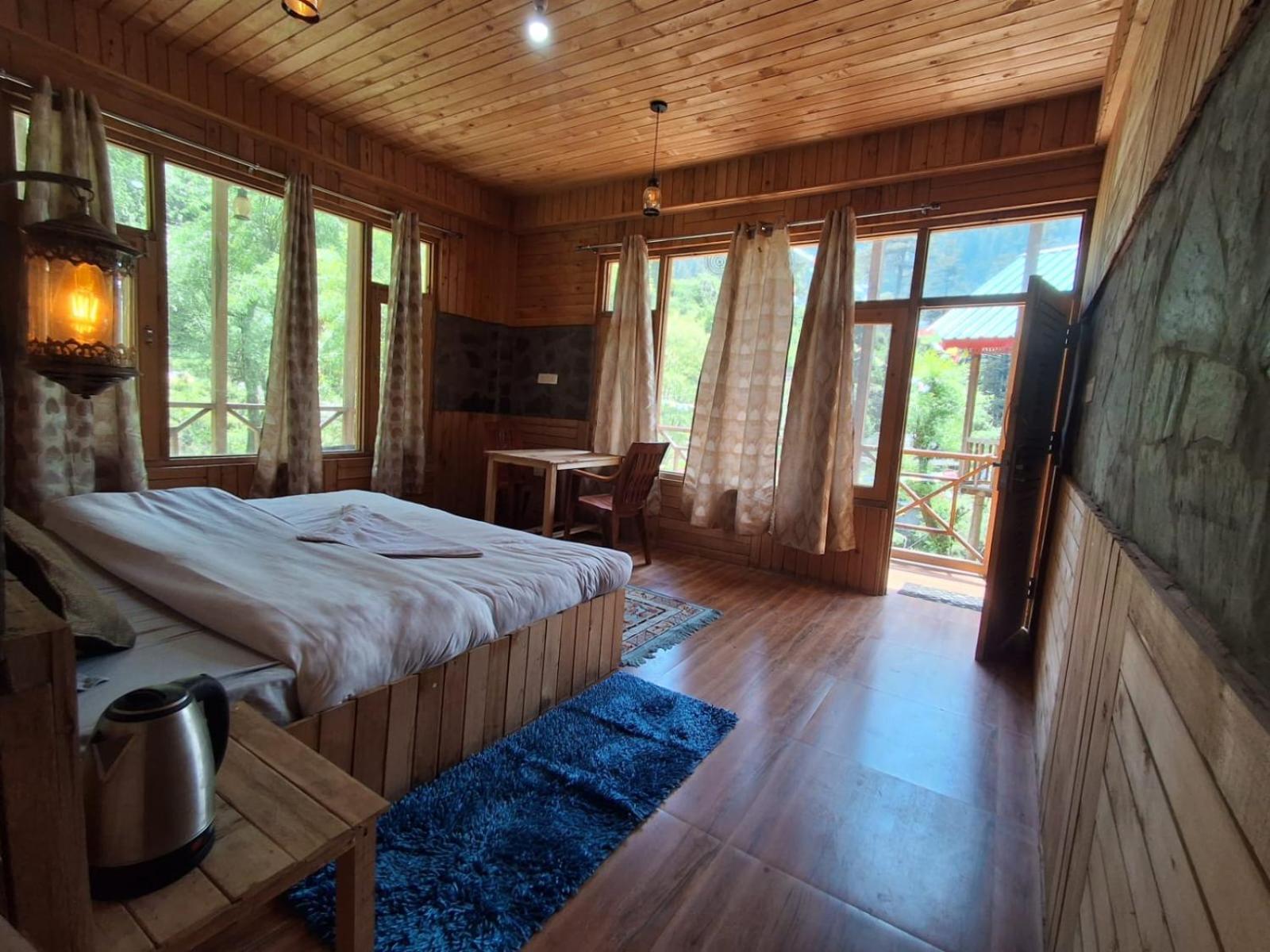 The Cozy Cabin, Jibhi Banjār Eksteriør billede