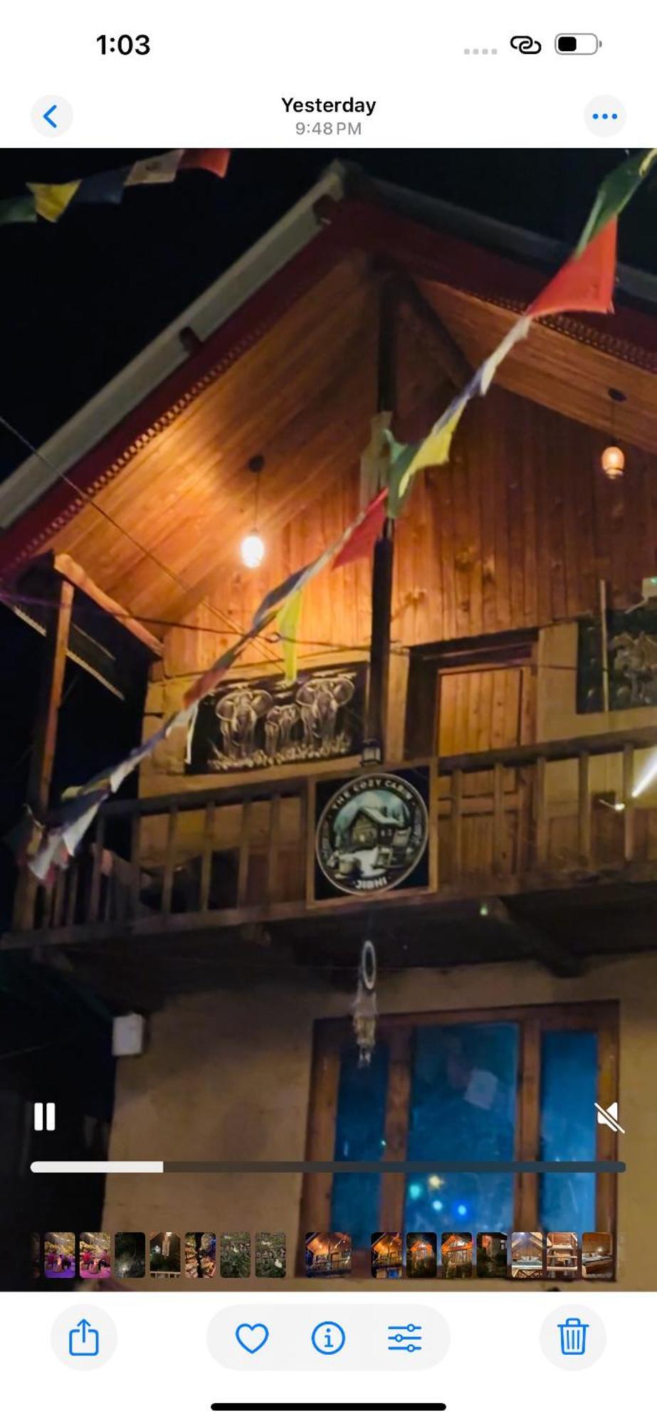 The Cozy Cabin, Jibhi Banjār Eksteriør billede